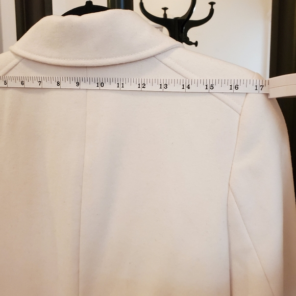 Off white Wool peacoat - Picture 9 of 9